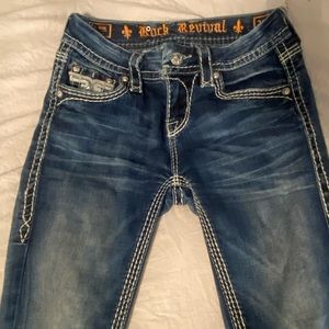 Size 25 Rock Revival Jean